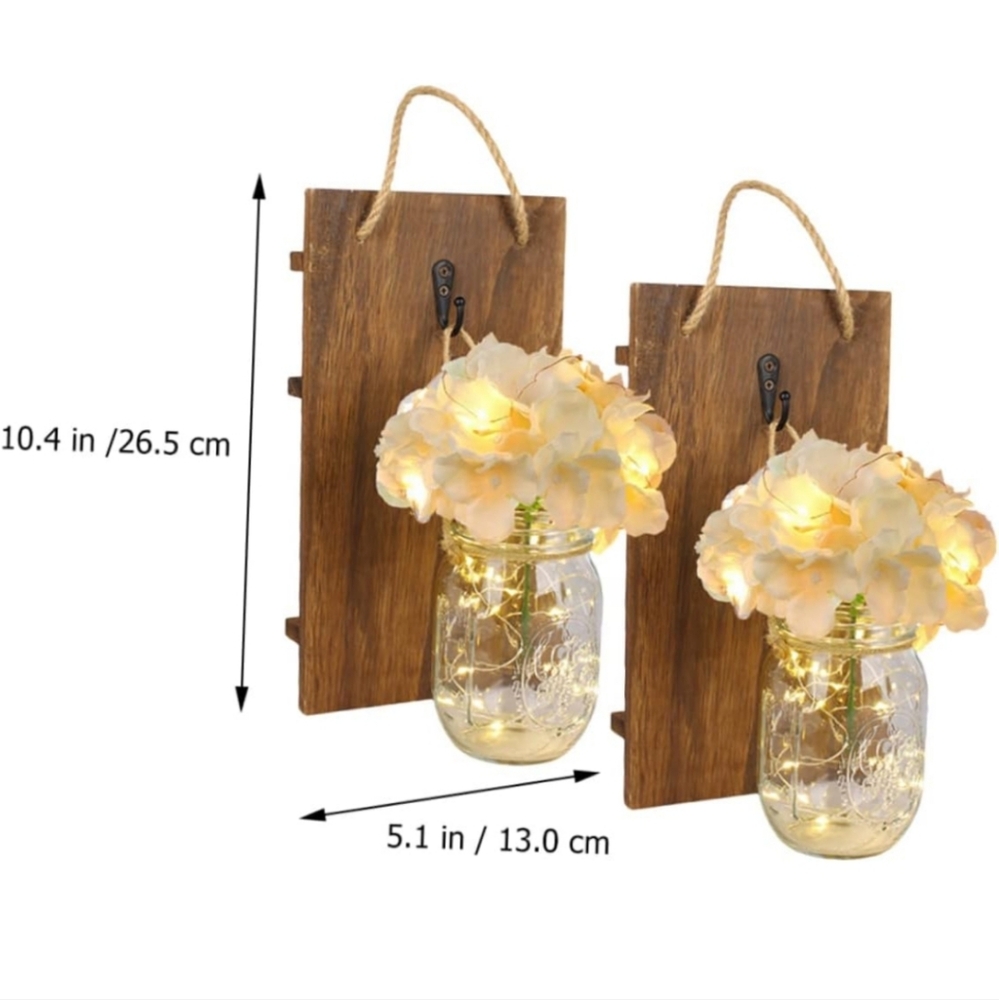 2 wall lanterns wall decor